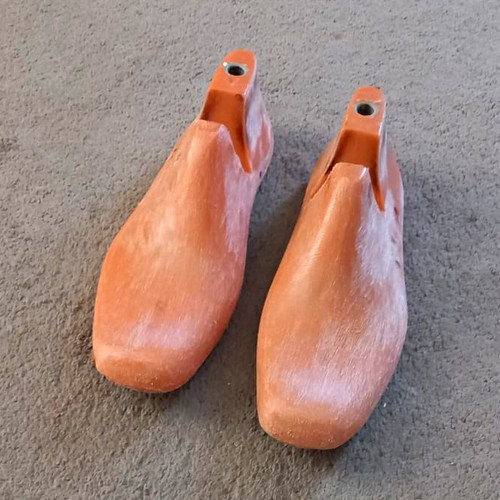 Wooden shoe boot - wooden, trees