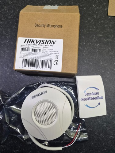 Hikvision security microphone