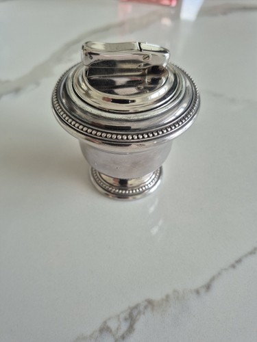 Old silver lighter - old,
