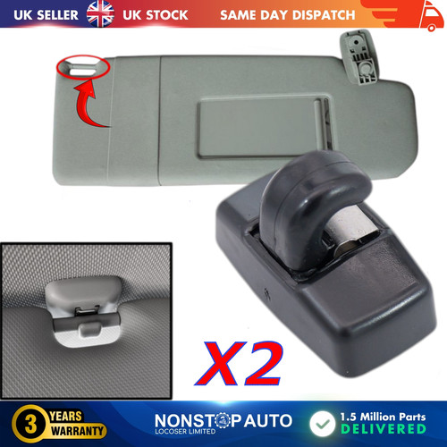 Front sun visor - sun, clips