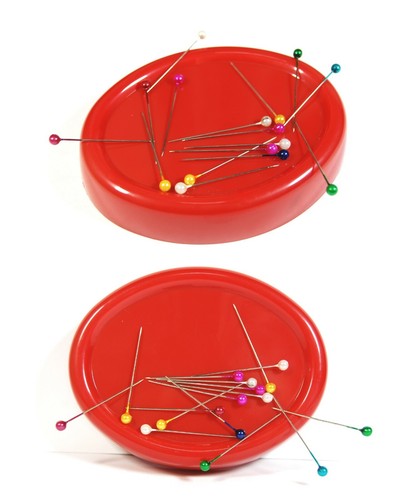 Oval magnetic pin - magnetic,