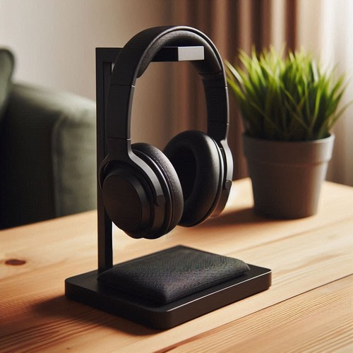 Modern headphone stand - headphone,