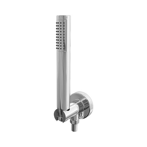 Round shower outlet elbow - outlet,