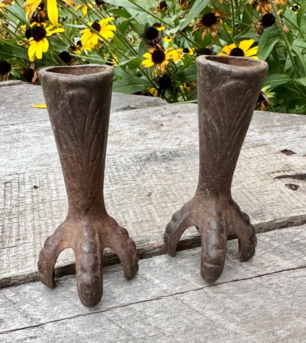 Two antique cast iron - two,