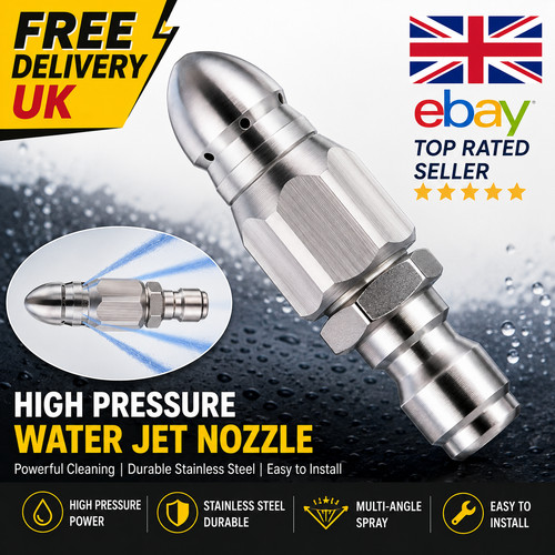 Stainless steel sewer - stainless, jetter