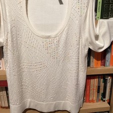 Chesca Very Pretty beaded Evening Top Size 1 (14) Excellent Condition