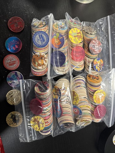 Random vintage pogs - 50, +