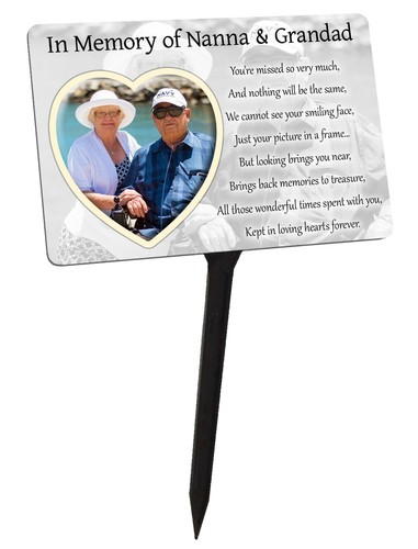Personalised memorial plaque - plaque, &