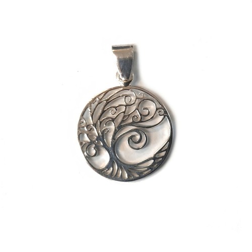 Sterling silver pendant charm - sterling,