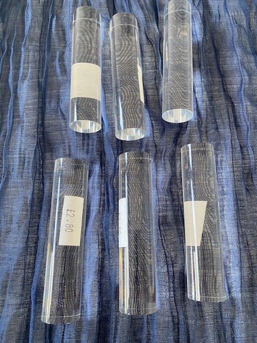 New acrylic rod - new, 6