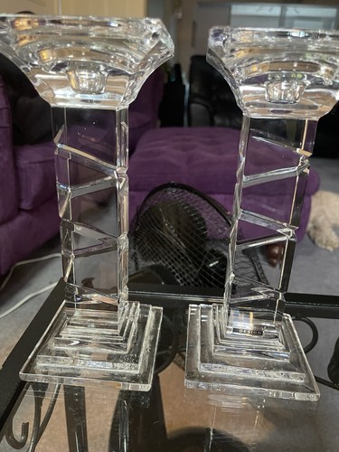 Candlesticks lead crystal - candlesticks,