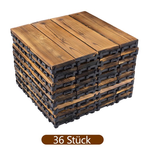 Interlocking wooden decking - interlocking,