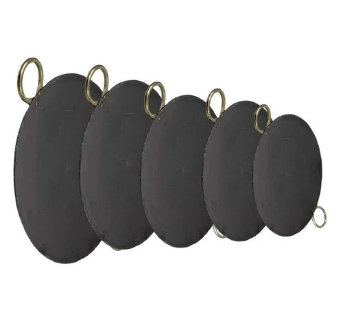 Double handle iron tawa tava - iron,