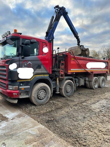 Scania r400 8x4 - r400, grab