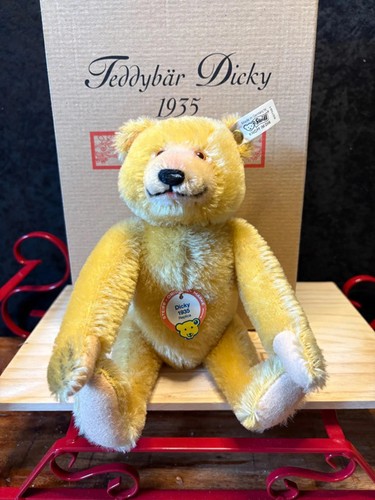 Steiff teddybär dicky - dicky, 1935