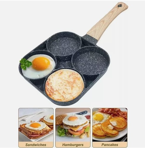Four hole omelet frying - four-hole,
