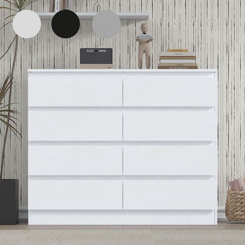Modern wooden chest drawers - wooden,