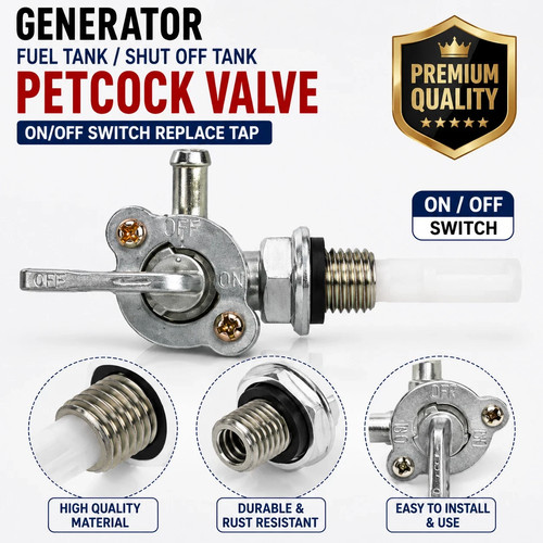 Generator fuel tank shut off - fuel,