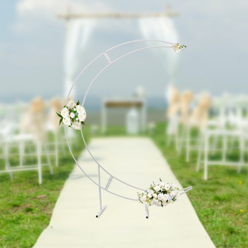 Large crescent wedding balloon - crescent,