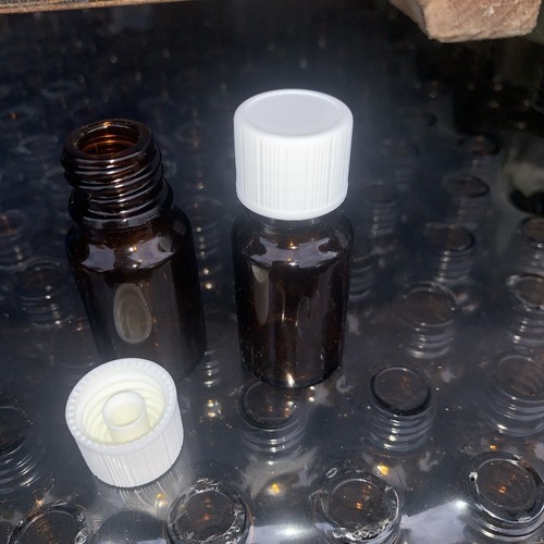 Amber glass bottle with - bottle,