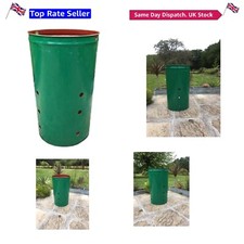 200L Garden Incinerator Heavy Duty Steel Eco-Friendly for Leaves & Waste