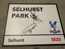 JEAN PHEILIPPE MATETA & SARR SIGNED CRYSTAL PALACE SIGN 2025/26 SHIRT
