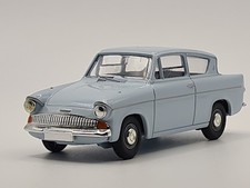Vanguards Ford Anglia VA1001 Pale Blue with Mirrors Number Plates Boxed 1/43 MIB