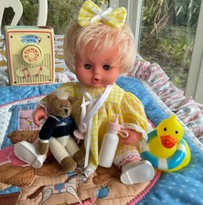 Vintage 1980 Palitoy Teeny Weeny Tiny Tears  9 inch