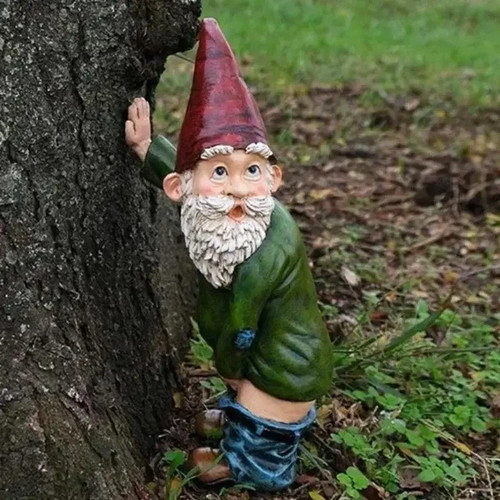 Resin funny figurines naughty - resin,