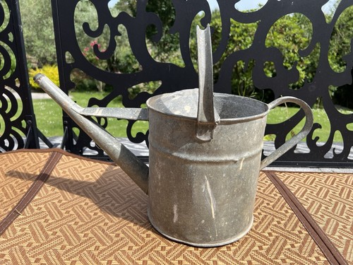 Vintage galvanised gallon - vintage, 2