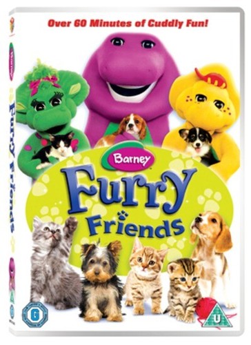 Barney furry friends dvd - furry,