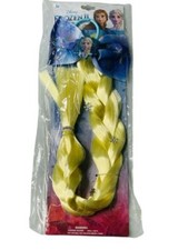 Disney Frozen 2 Elsa Faux Hair Elastic & Elsa Bow Barrette Accessory