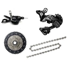 New Shimano SLX M7000 1x11 Speed MTB Groupset RD-M8000 40T-46T 4Pcs SL-M7000