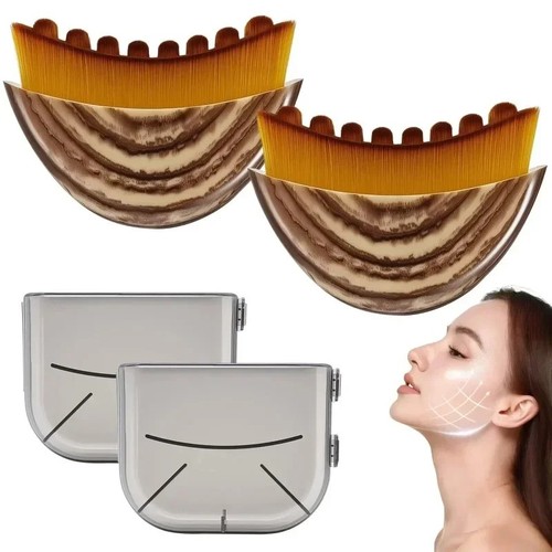 Lymphatic contour face brush - contour,