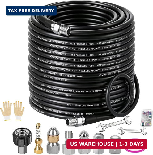 Sewer jetter kit for - jetter,