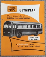 LEYLAND MCW Olympian Bus Sales