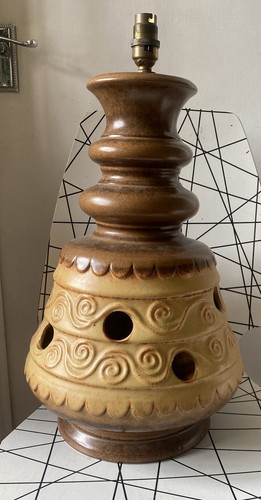 Vintage 1970s pottery large - pottery,