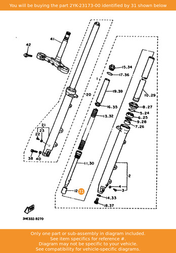 Yamaha spindle taper - spindle,,