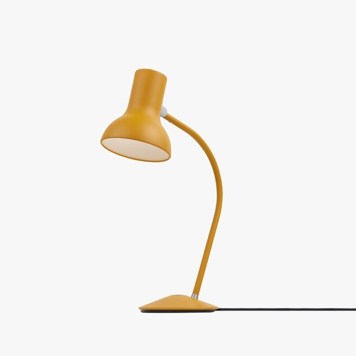 Bedside table lamp gold yellow - lamp,