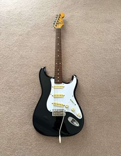 Fender stratocaster 1989 black - stratocaster,