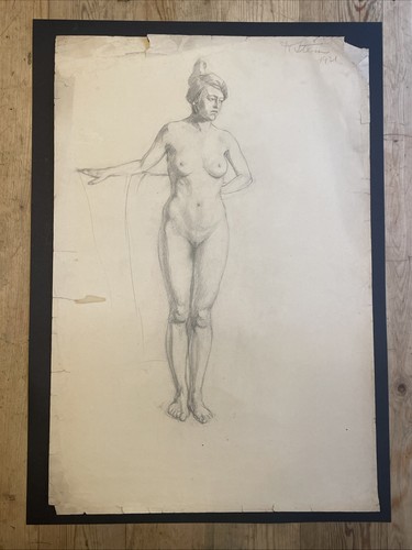 Antique art deco original - art,