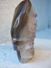 Amethyst Agate Crystal Skull