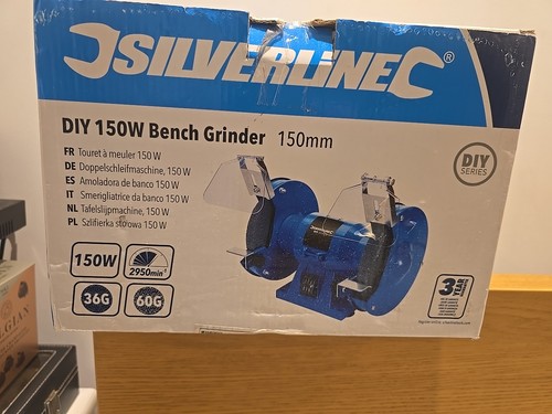 Silverline 150w bench grinder - silverline,
