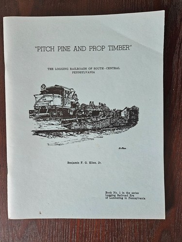 Pitch pine prop - pitch, timber
