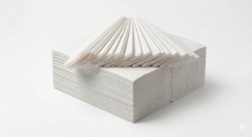 White fold hand - c-fold, towels