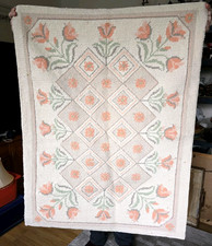 Vintage Floral Tapestry Rug