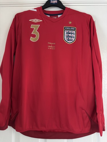 England match worn shirt - worn,