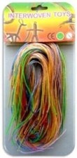 2 PACKS OF SCOOBY STRINGS SCOOBIES INTERWOVEN TOYS GLITTER
