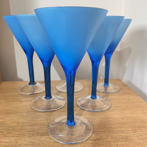 Vintage set cobalt blue - 6,