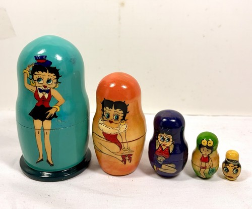 Betty boop 5pcs - 5pcs, russian